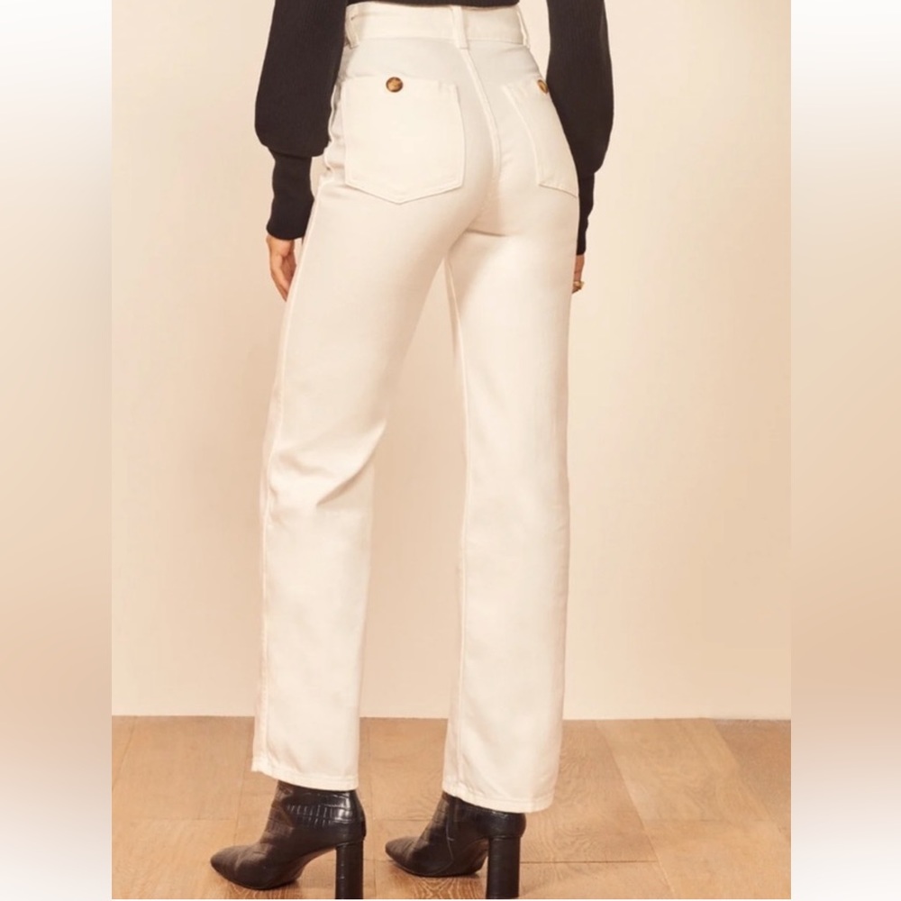 Reformation Marine Jean White
